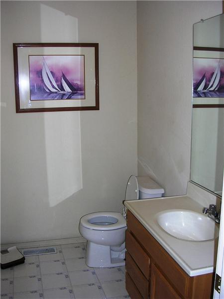Half Bath Above Garage